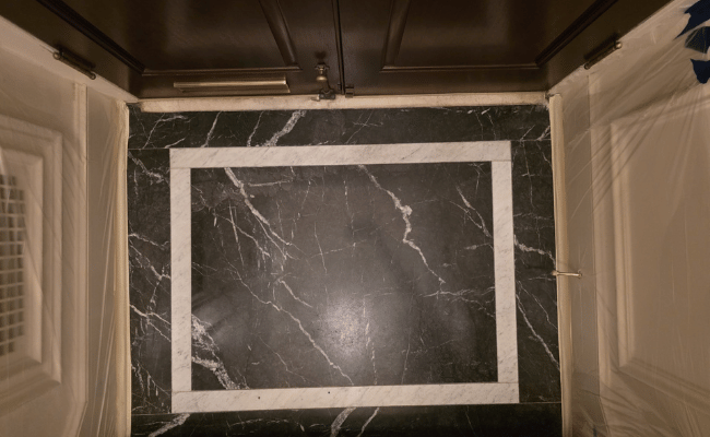 Verde Marble Landing - Before Restoration