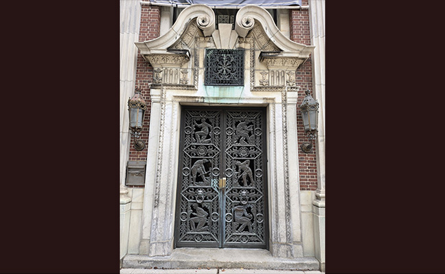 Historic property entryway